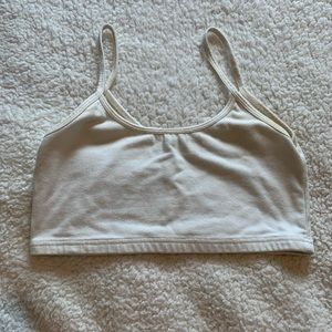 white brandy melville tank